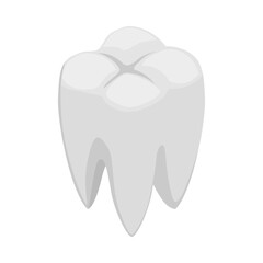 Isometric Tooth Illustration