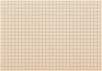 Brown plotting graph grid paper background