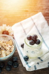 Berries yogurt,  yogurt