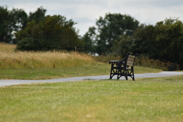 A seat in the field 