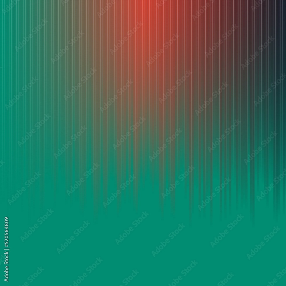 Poster illustration of an abstract background design with bright multicolored gradient vertical blurred lin