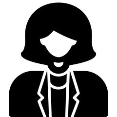 Business Woman Icon