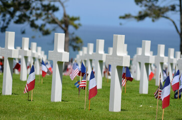 cimetière américain de collevile sur mer 