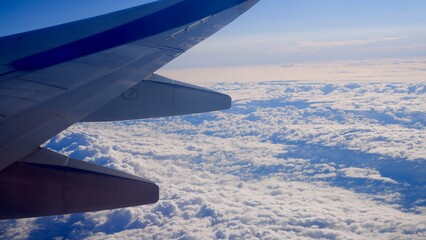 view from airplane window