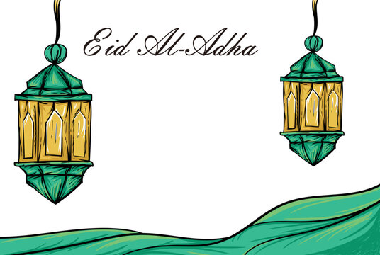Eid al adha background islamic