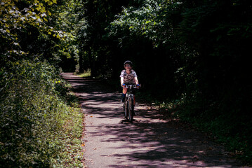 Obraz premium Summer bike ride