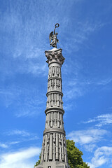  Column of Glory (Russo-Turkish War Memorial column), victory memorial near Trinity Cathedral in Saint Petersburg, Russia