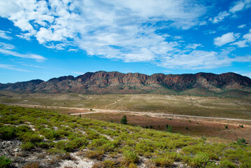 Pugilist Hill Lookout of Flinders Ranges - Australia