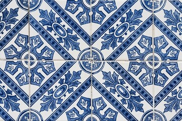 Azulejos in Portugal, background