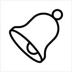 alarm ring signal icon vector illustration on white background.