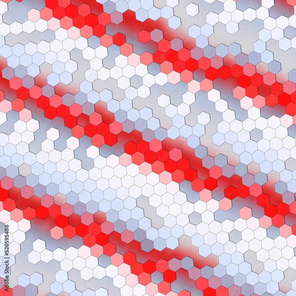 Poster abstract multicolored low poly mosaic hexagon style background bright geometric hexagon imagin