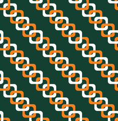 Abstract Square Chains Diagonal Lines Seamless Pattern Trendy Fashion Colors Simple Elegant Concept Perfect for Allover Fabric Print or Wrapping Paper
