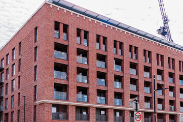 New Upton Gardens development has been built on the former history stadium of West Ham Football Club, Upton Park, Newham, London, England,  July 02, 2022