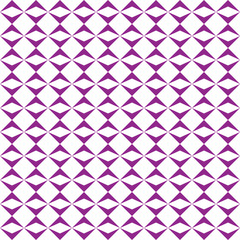 Purple triangle pattern on white background. Colorful modern backdrop design. Up and down color arrow pattern on white background.