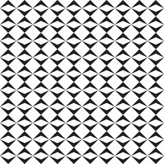 Fototapeta premium Black triangle pattern on white background. Colorful modern backdrop design. Up and down color arrow pattern on white background.