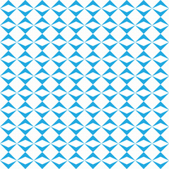 Blue triangle pattern on white background. Colorful modern backdrop design. Up and down color arrow pattern on white background.