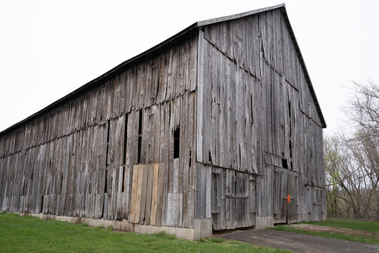 old barn in the farm