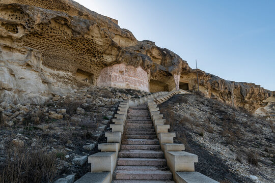 Cave Mosque Shakpak Ata, Mangystau, Kazakhstan