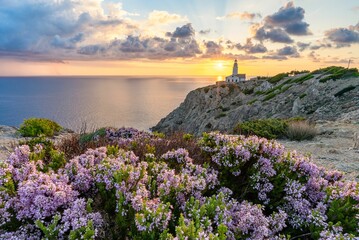 Far de Capdepera, Capdepera lighthouse, in Mallorca (Majorca), Balearic Islands, Spain