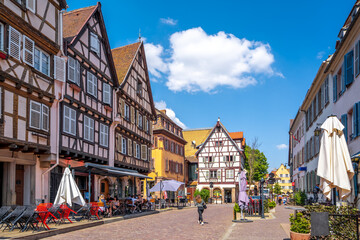 Fototapeta na wymiar Altstadt, Colmar, Elsass, Frankreich 