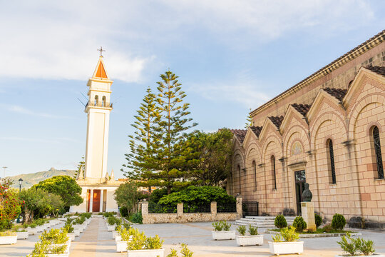 Strofades Monastery, Zante Town, Zakynthos island, Greek Islands, Greece