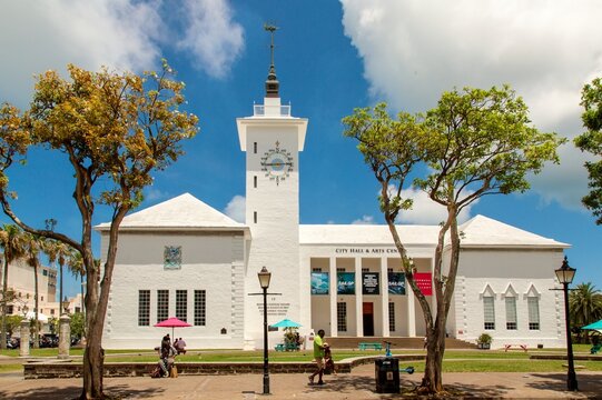 City Hall And Arts Centre, Hamilton, Bermuda, Atlantic