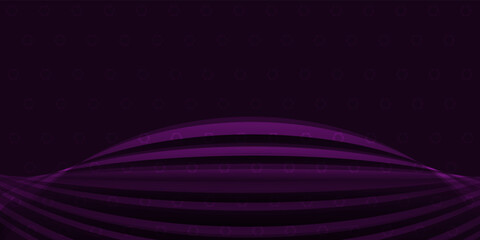 Fototapeta na wymiar Futuristic dark purple background