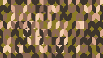 retro pattern, geometric colorful abstract