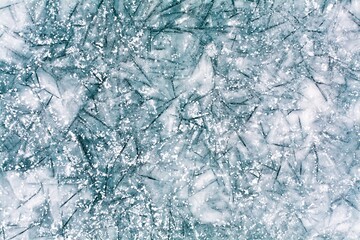 Ice texture original beautiful blue design pattern