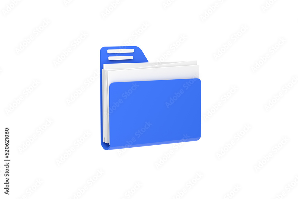 Poster folder icon. open folder icon. folder with documents
