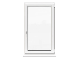 Window on white background, 3D Illustration