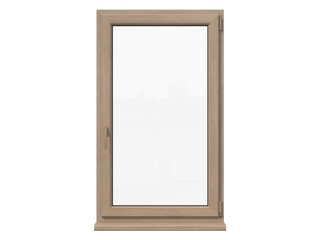 Window on white background, 3D Illustration
