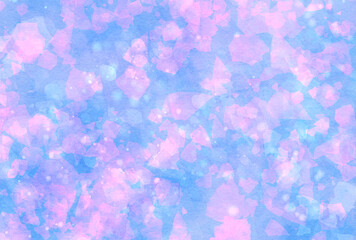 背景素材_水彩テクスチャ_紫