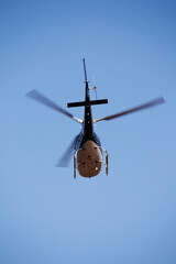 helicopter in flight