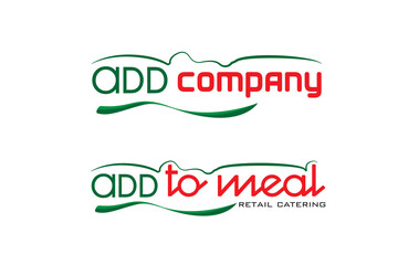 greens spice healthy food business logo green design