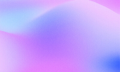 Gradient background with retro grainy film texture. Blurred chroma background. Vintage Noise Effect.