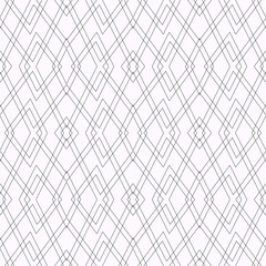 Fototapeta premium Seamless geometrical pattern. Rhombuses ornament. Diamonds backdrop. Tiles wallpaper. Ethnic motif. Geometric background. Digital paper. Tribal textile print. Web design. Abstract image. Vector work.