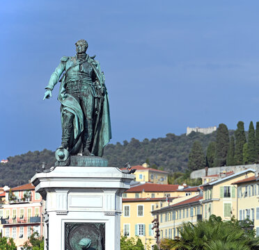 Statue to Andre Massena, Marshal of France in Nice