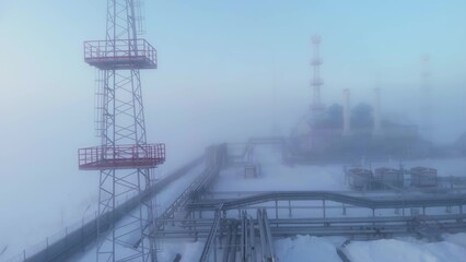 Oil and gas production in the Arctic in conditions of extremely low ambient temperature in winter....