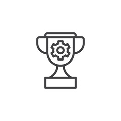 Professional skills line icon