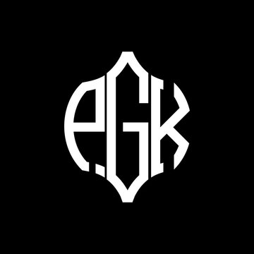 PGK letter logo. PGK best black background vector image. PGK Monogram logo design for entrepreneur and business.
