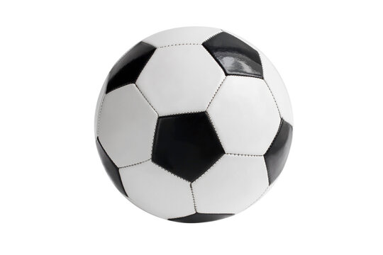 Football soccer ball isolated on white background