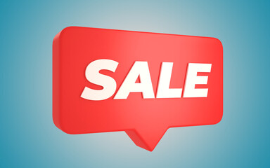 3d Big sale balloon text. Big sale special offer text in bubble balloon text element for shopping discount promotion