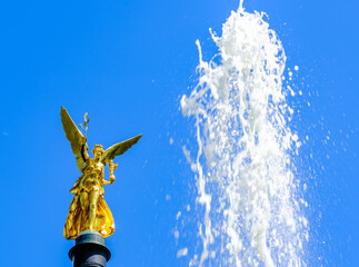 famous angel of peace in munich