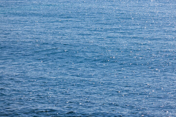 Sea surface water wave pattern