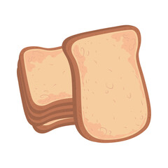 slices of loaf bread icon