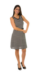 Smiling female business woman