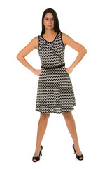 Naklejka premium Serious businesswoman