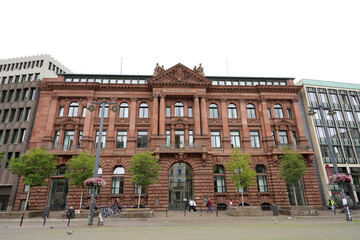 Deutsche Bank building in Bremen, Germany
