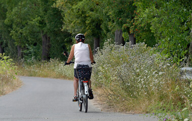 Naklejka premium radfahrer